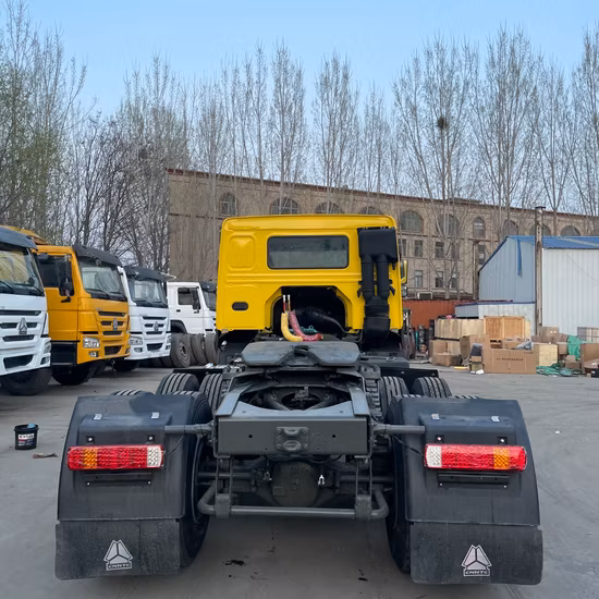 사용된 Sinotruk HOWO 6X4 트랙터 트럭 371/375/420HP 10 바퀴 중고 트럭