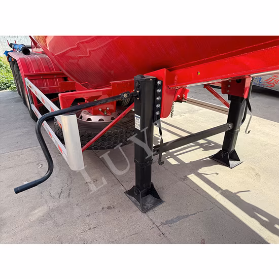 공장 가격 3 차축 벌크 시멘트 유조선 헤비 듀티 사일로 트럭 트레일러 배송 박스 트랙터 대형 드럼 탱크 세미 트레일러