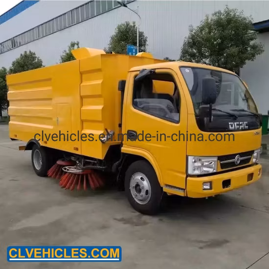 5000L 유압 위생 거리 청소 차량