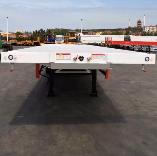 Sinotruk 40 Ton 40FT 로딩 컨테이너 트레일러