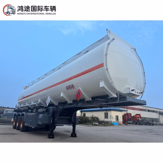 새로운 대용량 3.5ton 55000 30000L 38000 11000 40000 트랙터 33000 35000 대형 45000 리터 갤런 멀티 트랙터 스테인레스 스틸 연료 탱크 세미 트레일러