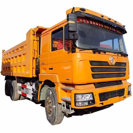 Shanxi Shacman F3000 오른손 드라이브 유로 3 11 바퀴 20cbm 중고 덤프 트럭 중고 트럭